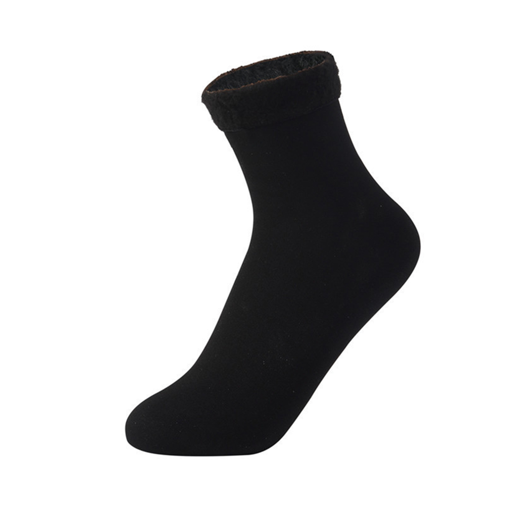 Fleece-Lined Ankle Socks (5-Pack), , large