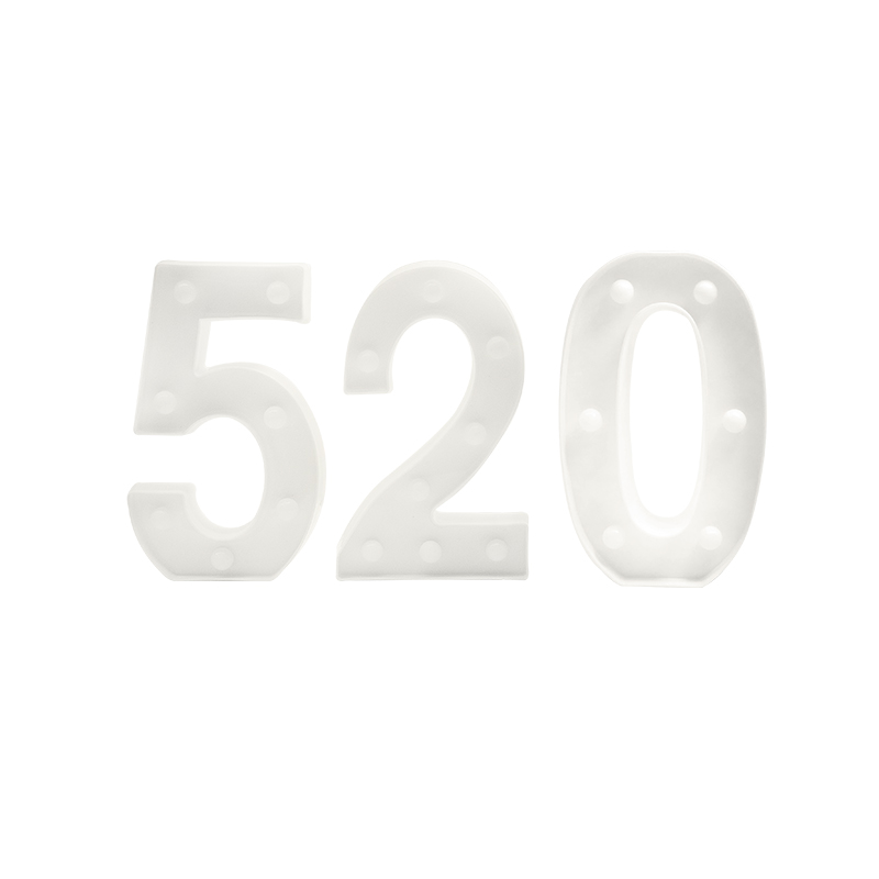 驛森町文創LED數字燈520, , large