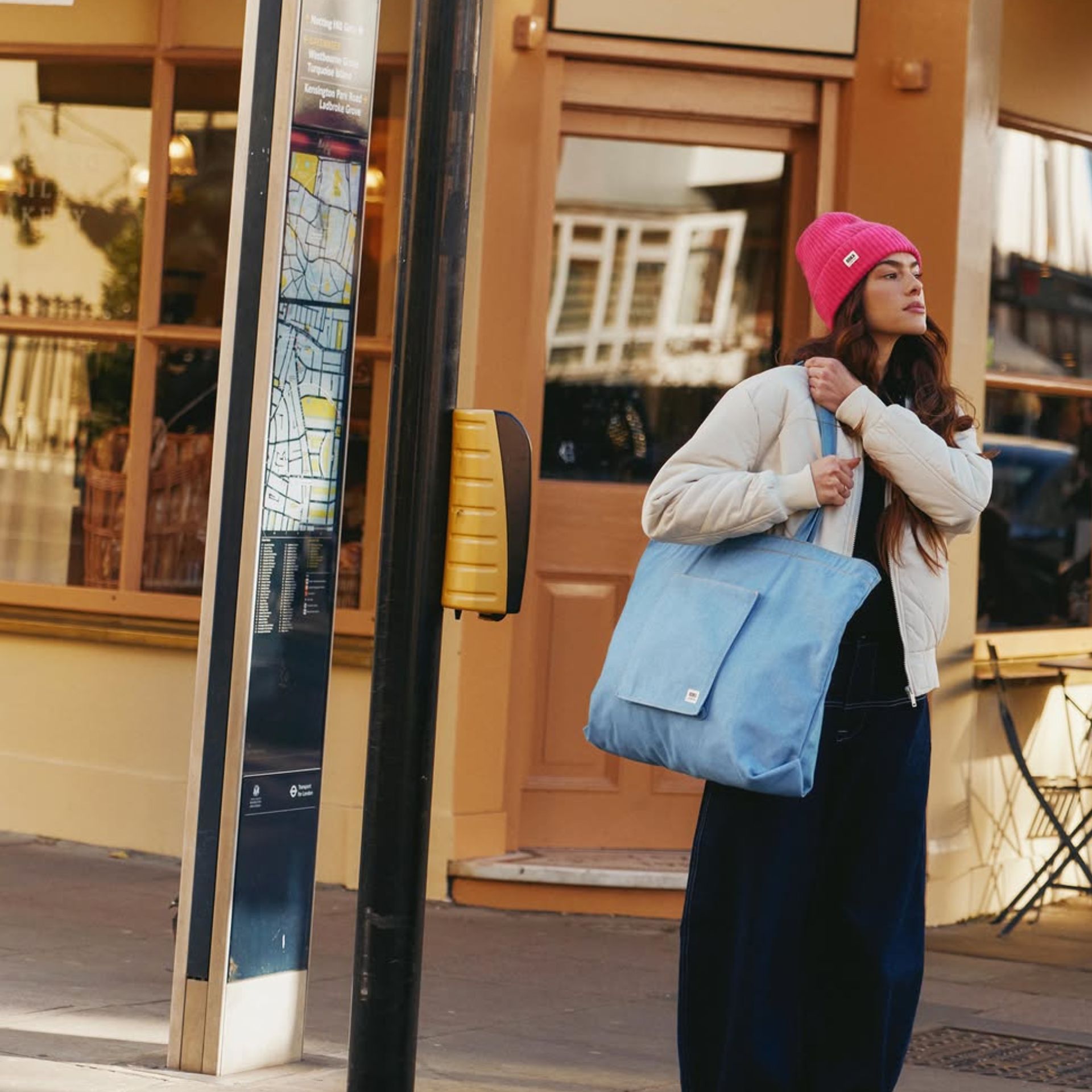 ROKA LONDON Carnarby XL Crossbody Traveling Bag, , large