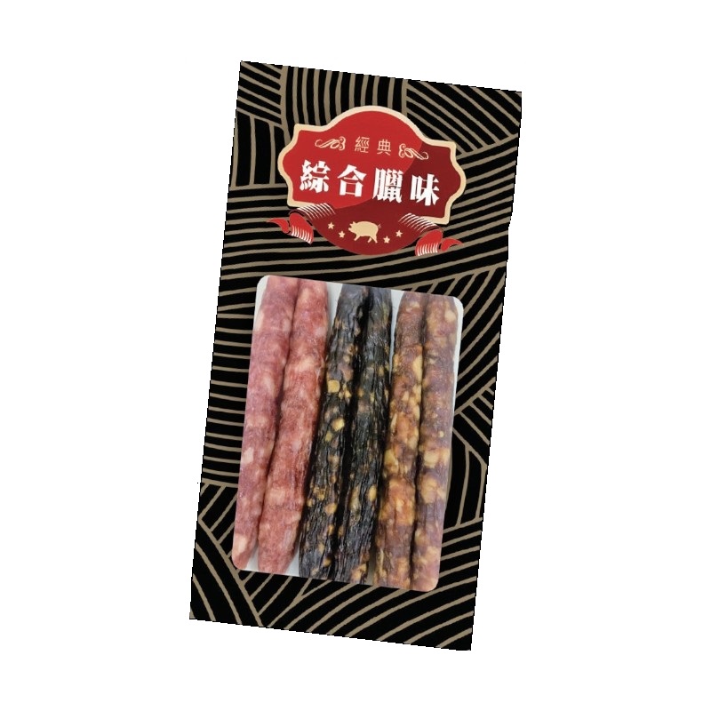 經典綜合臘味6入300g-佳佳, , large