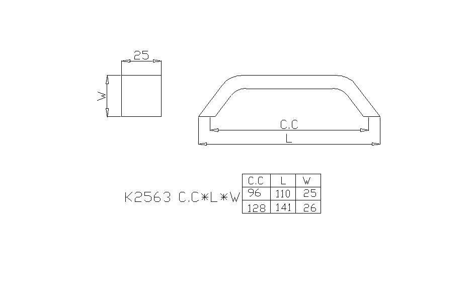 Aluminum Handle, , large