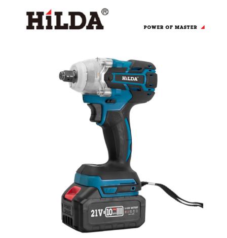 【HILDA】希爾達電動工具 21V 雙電 無刷扳手機 HL21-NH2