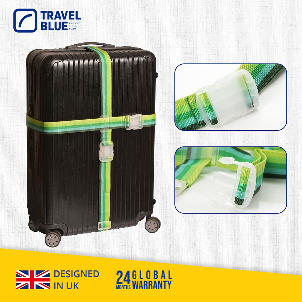 TB042 Crossed Luggage Strap, , large