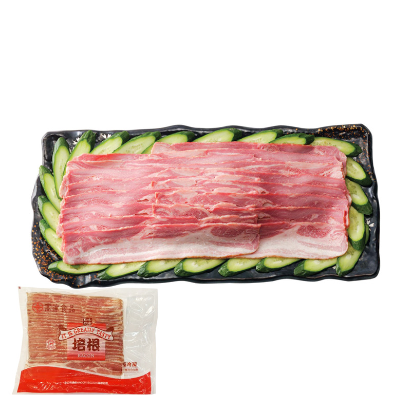 高津食品冷凍台灣豬培根片600g, , large
