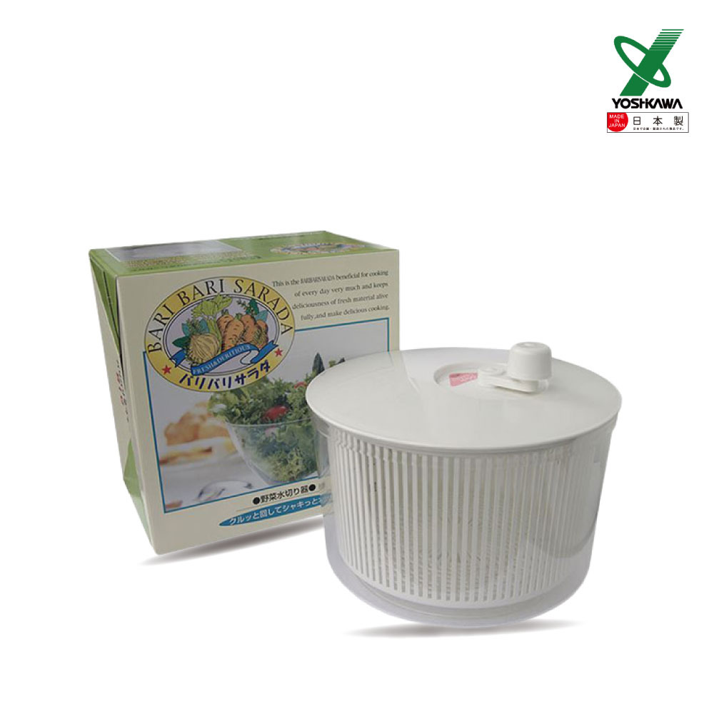 【YOSHIKAWA吉川】日本蔬菜脫水器(大)SP1195 日本製 手動甩水神器, , large