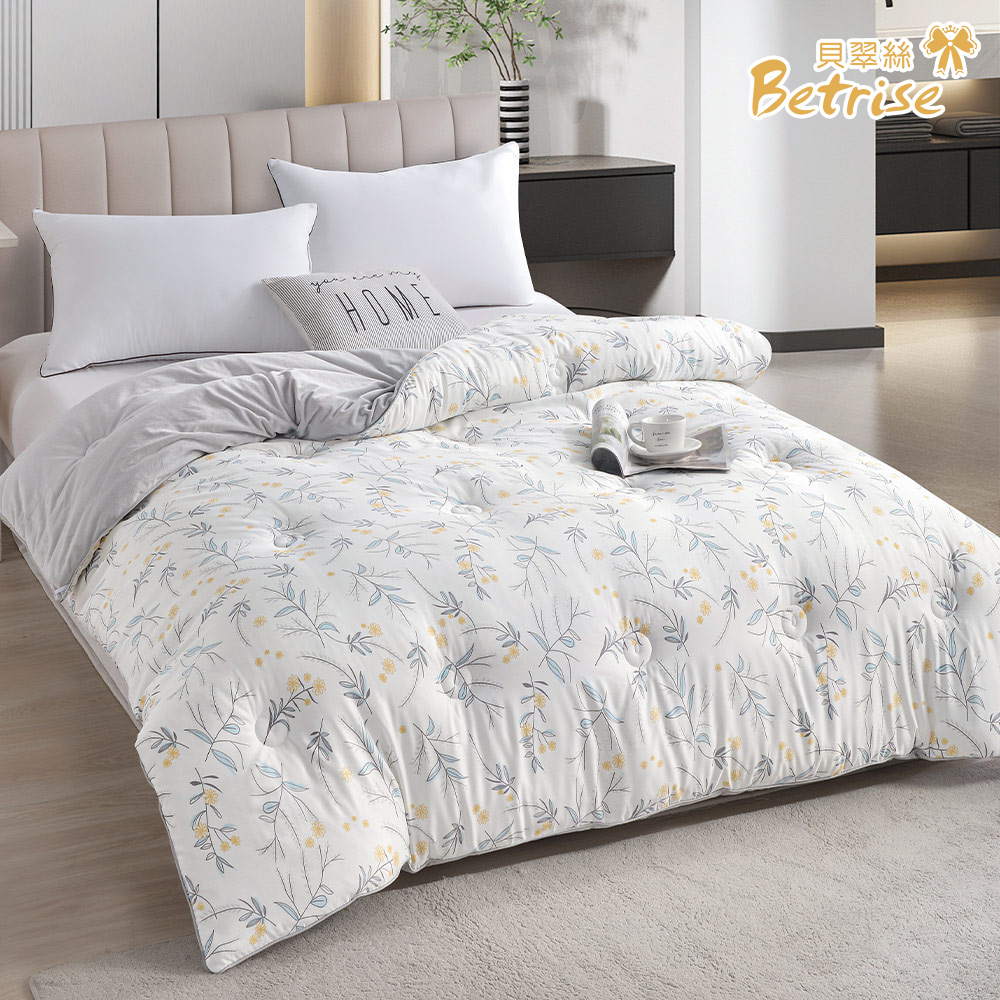 [LY SHIN BEDDING] Betrise Late summer morning | Graphene Thermal Storage Antibacterial Tencel Skin Friendly Velvet Washable Warm Winter Quilt 180x210CM-Upgraded Thickened Version 3kg, , large