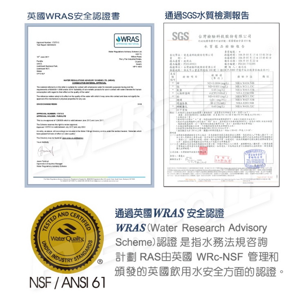 【麗水生活】EVERPOLL愛科濾淨DCP-1000-公司貨-單道複合式 淨水器 一組 DC-1000F 含龍頭, , large