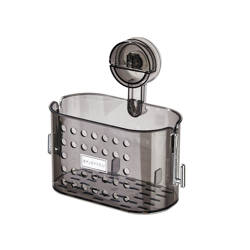 towel storage basket (gray), , large