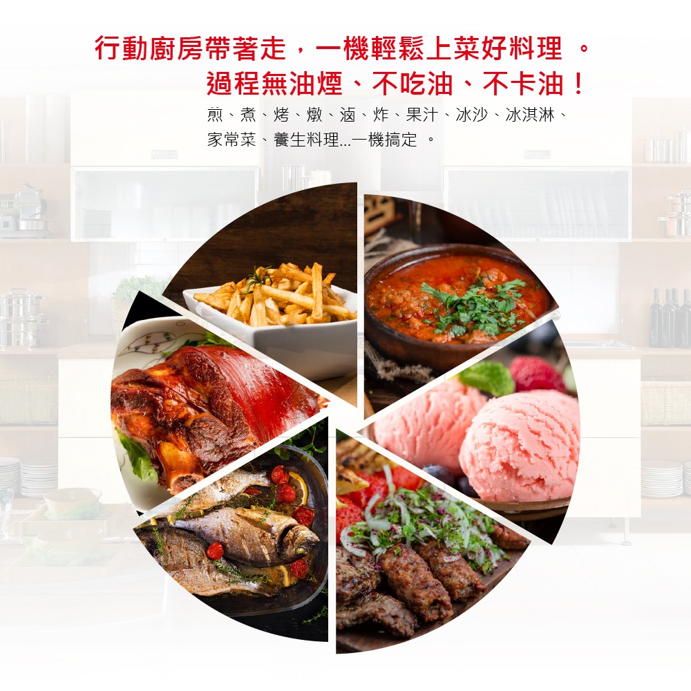 【Kingpro】行動廚房 養生奇機 多功能養生調理機 110v, , large