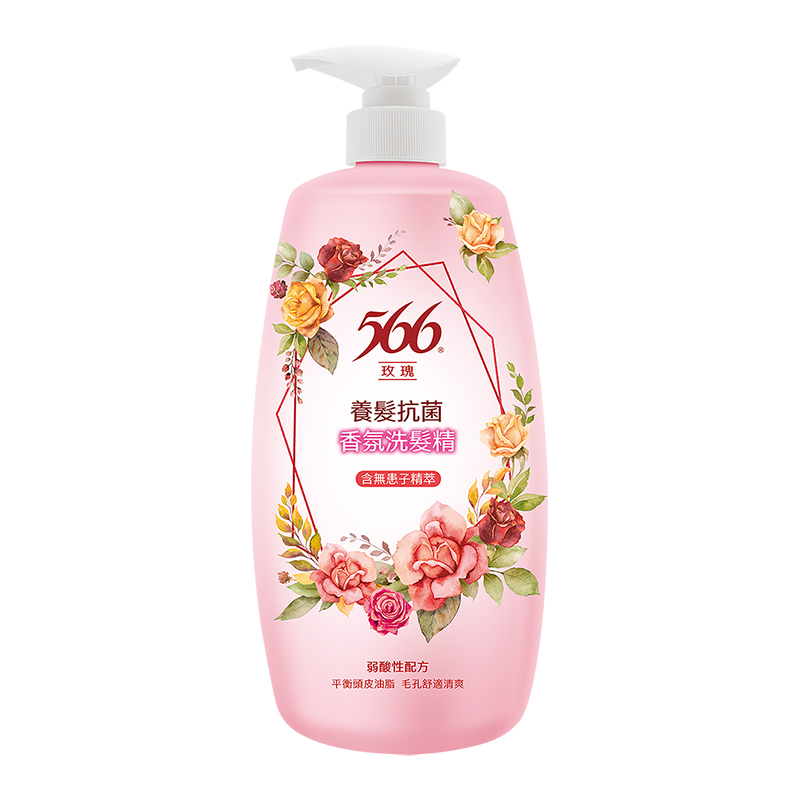 566 Natural Soapberry shampoo Rose, , large