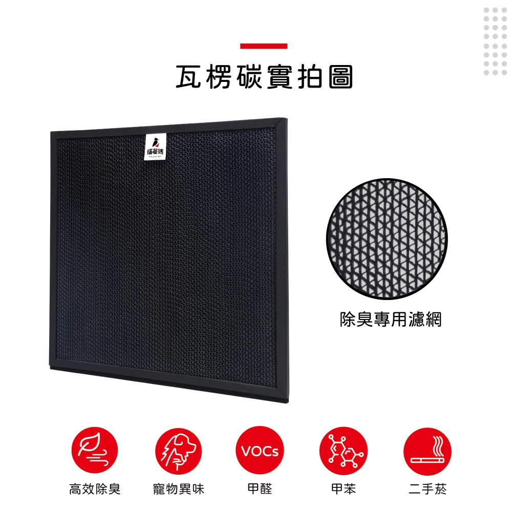 蟎著媽 適用 大金 DAIKIN MC75LSC MC75JSC MC80LSC MC80JSC KAC998A4 空氣清淨機 濾網, , large