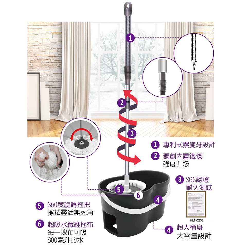 RT-C9248 Mega Mop PAT., , large