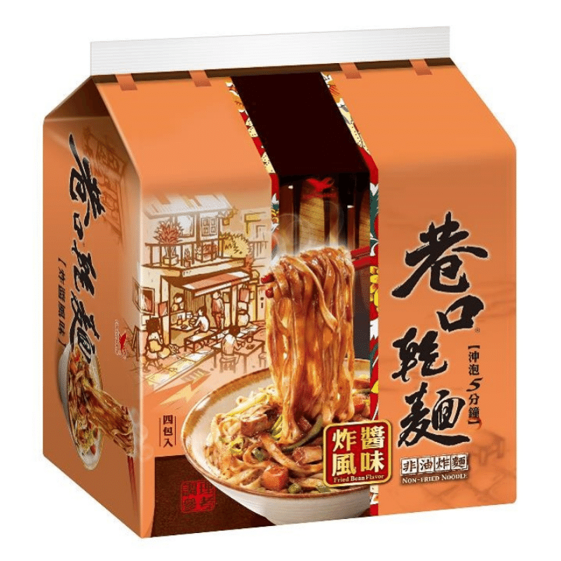巷口乾麵炸醬風味(袋) 100g, , large