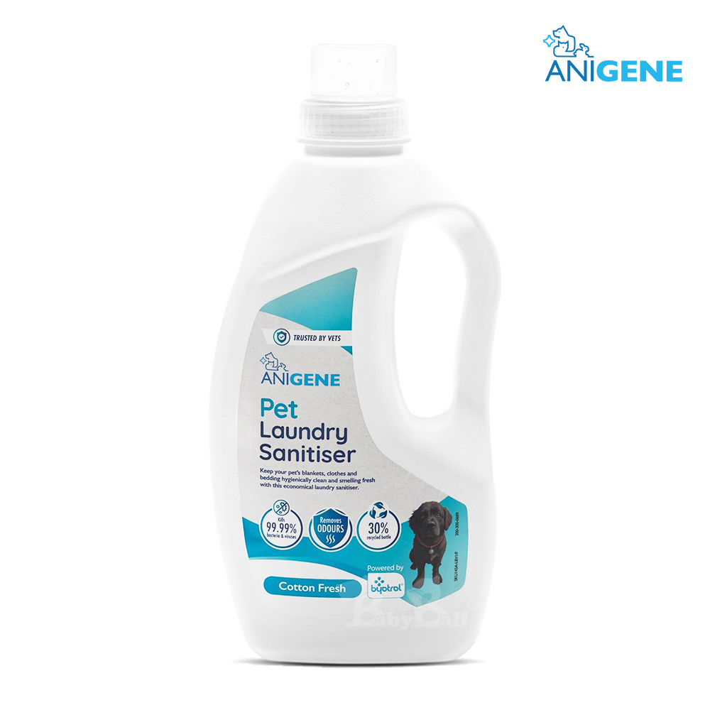 【倆寶貝精品館】【英國Byopet 升級版 】Anigene愛立潔 寵物衣物/織品/布製品-抗菌洗劑 1L, , large