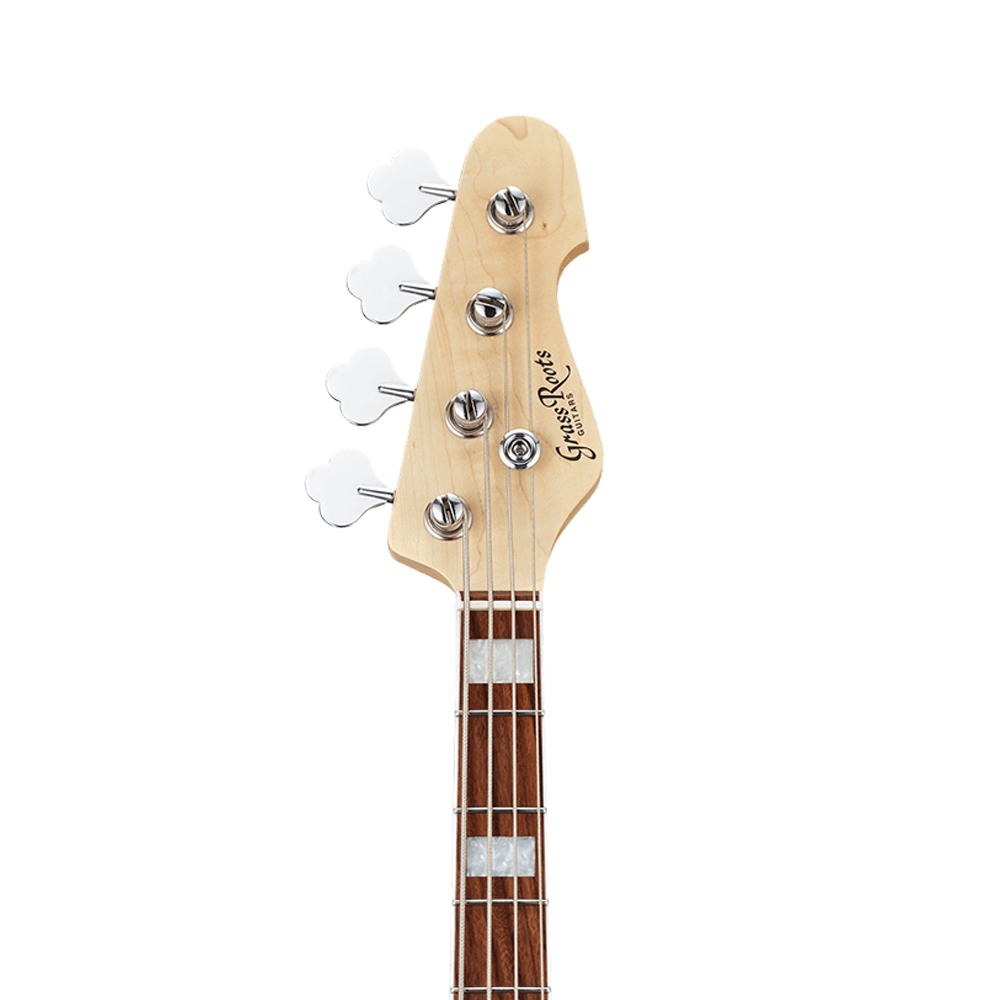 ESP GrassRoots G-AMAZE DLX MS ASH 電貝斯 黑透白木紋【敦煌樂器】, , large