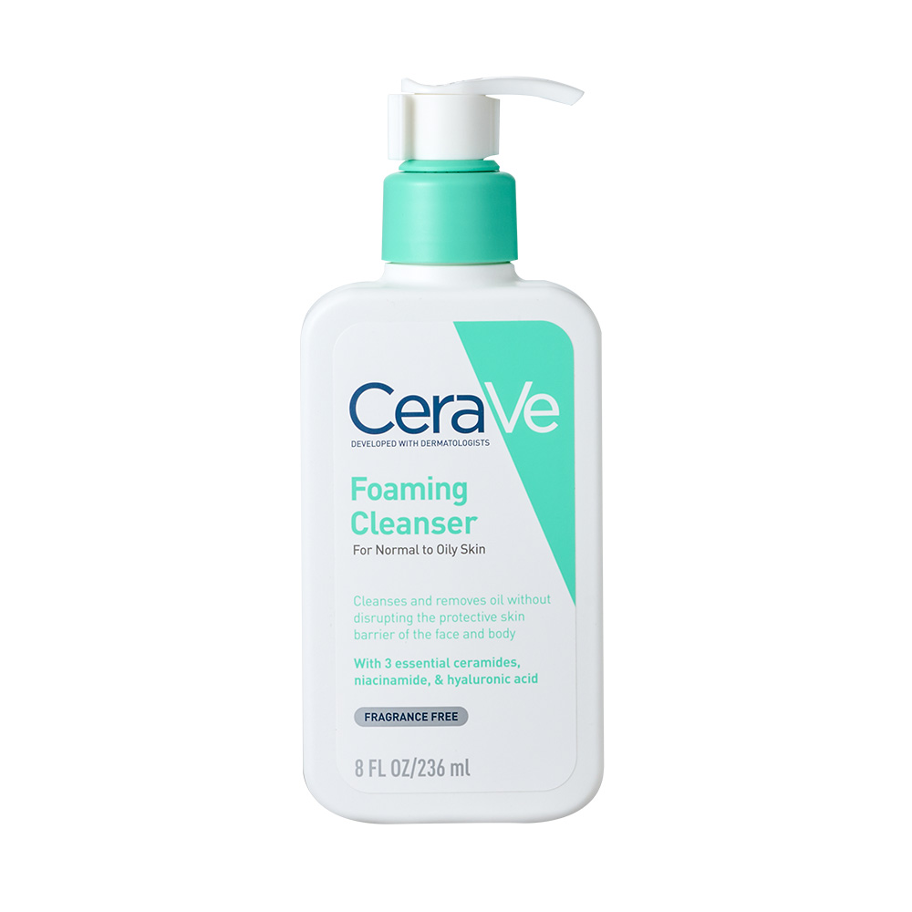 【CeraVe適樂膚】溫和泡沫潔膚露236ml 公司貨, , large