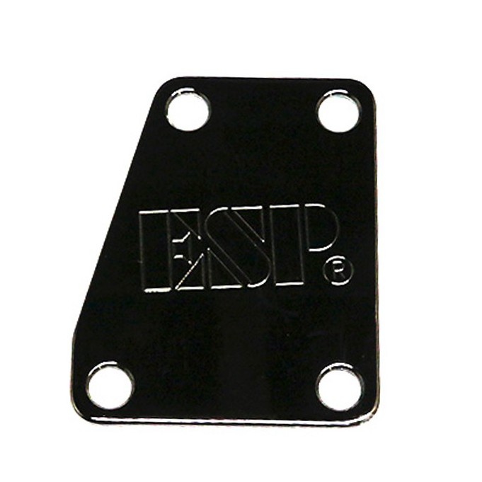 ESP NECK PLATE ESP BK 琴頸背板蓋【敦煌樂器】, , large