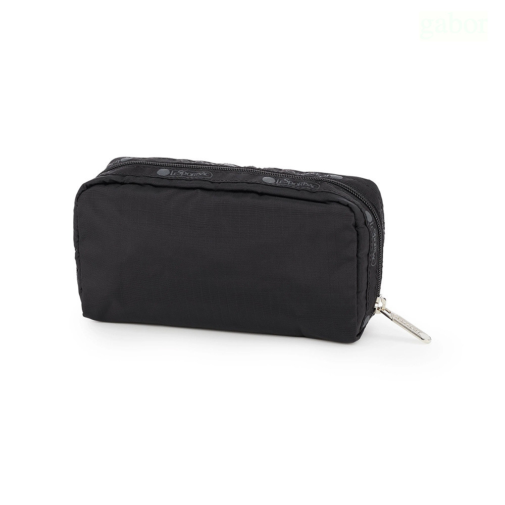 LeSportsac Rectangular Cosmetic 長形化妝包 送禮-永恆黑, , large