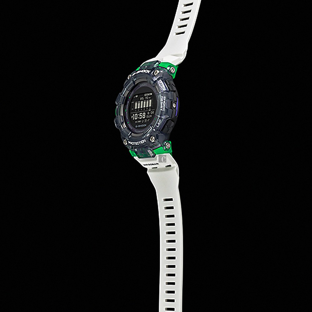 CASIO 卡西歐 G-SHOCK 多功能運動藍芽電子錶 GBD-100SM-1A7, , large