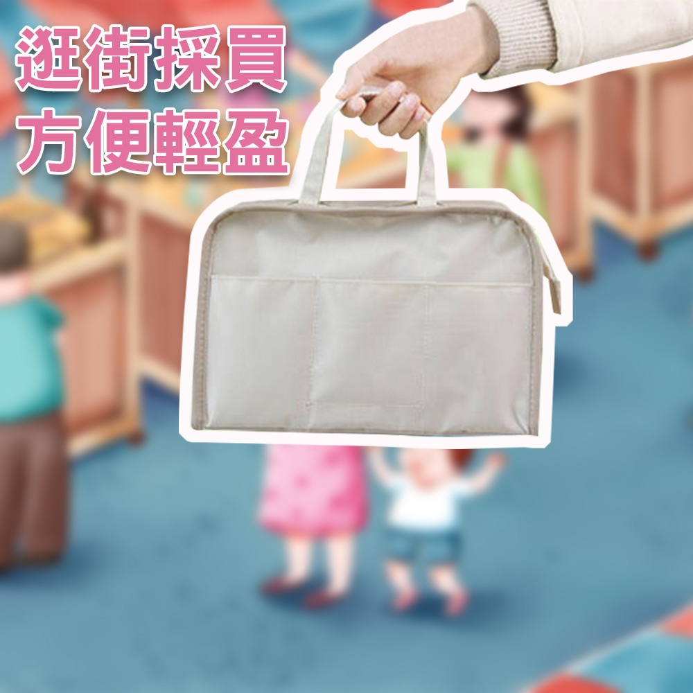 牛津布手提包中包 牛津布多口袋包中包 牛津布防潑水大容量手提收納包-多色, , large