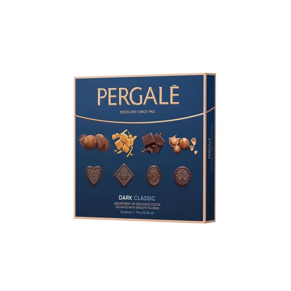 Pergale assorted black cocoa gift box