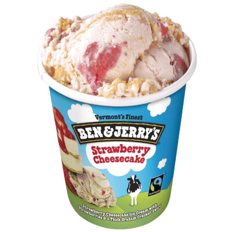 BJ strawberry cheesecake ice cream, , large