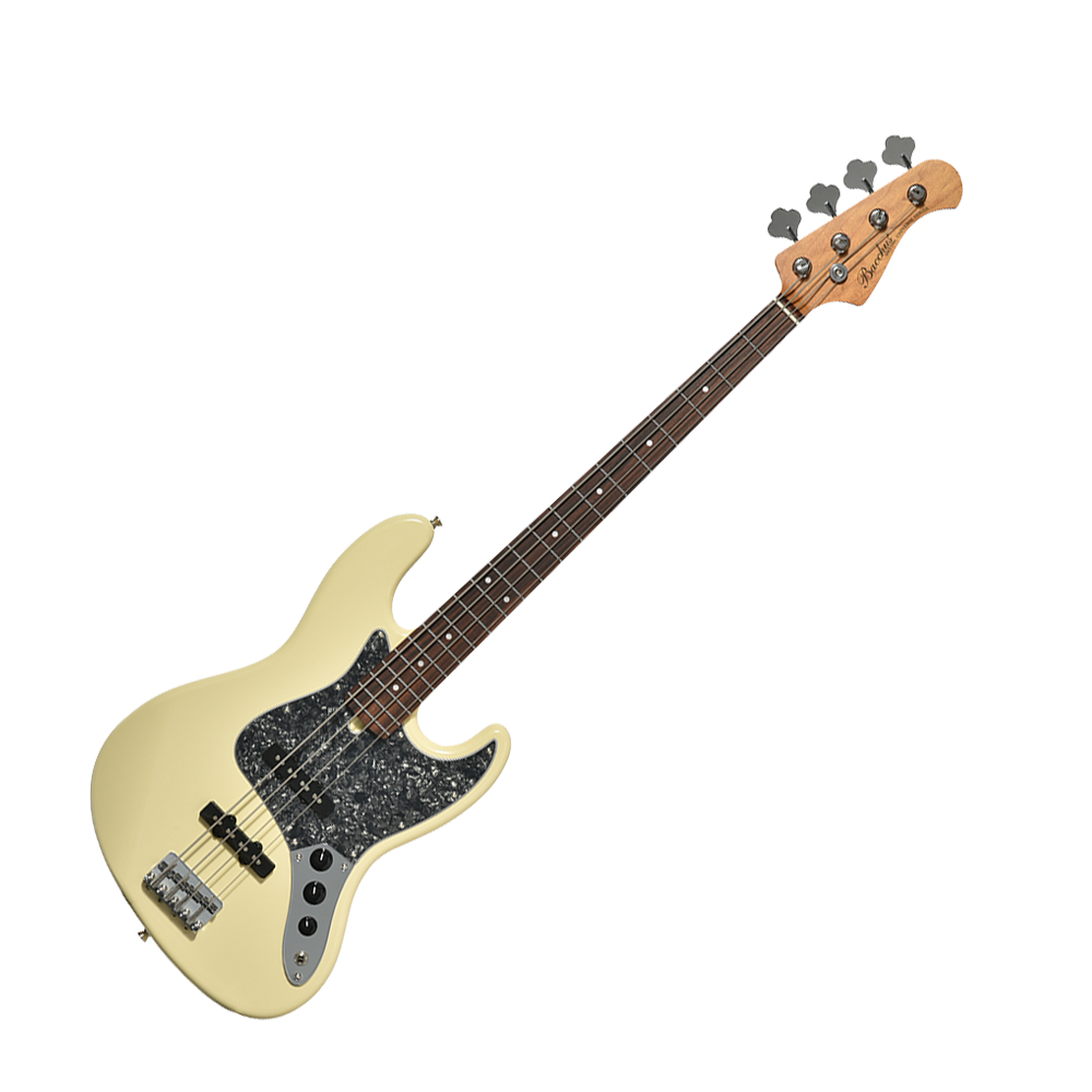 Bacchus BJB-1-RSM/R-BPPG 黑珍珠限定版 電貝斯 OWH 白【敦煌樂器】, , large