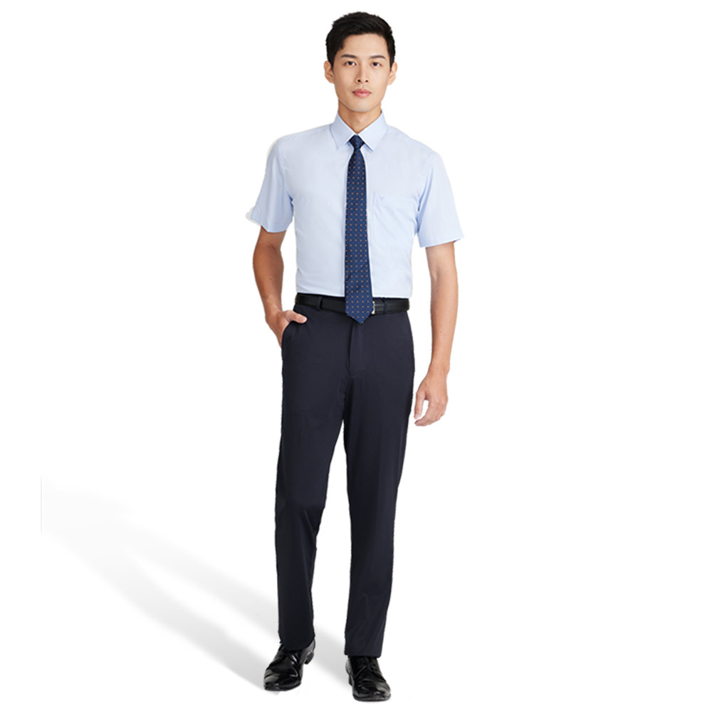 Mens Plain Smart Shirts (L), , large