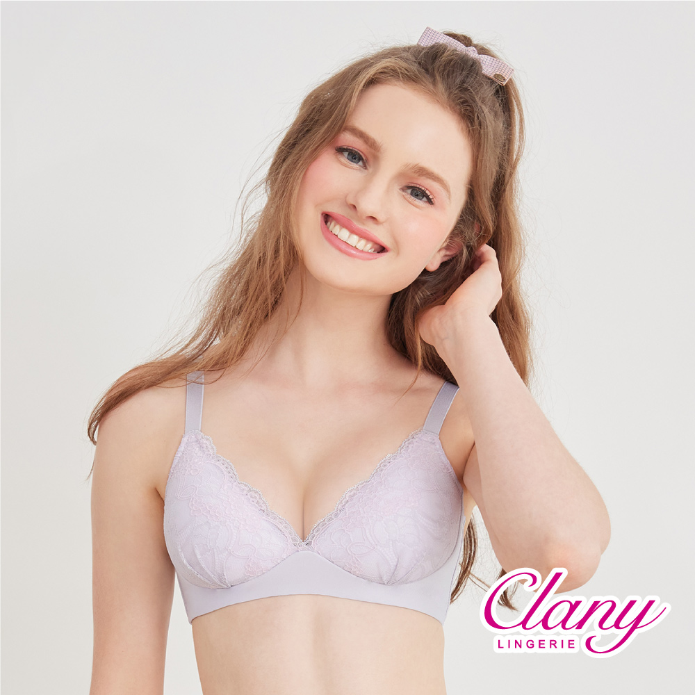 【可蘭霓Clany】台灣製立體美型2.0無鋼圈吸濕排汗 S-Q/2XL 旅行內衣 星晨灰 6976-61, , large