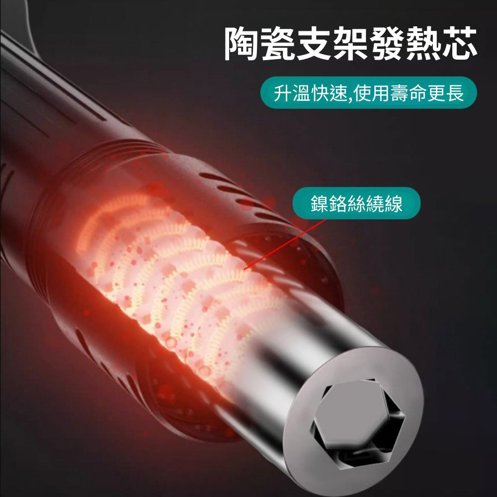 858D數位調溫700W熱風拆焊台, , large