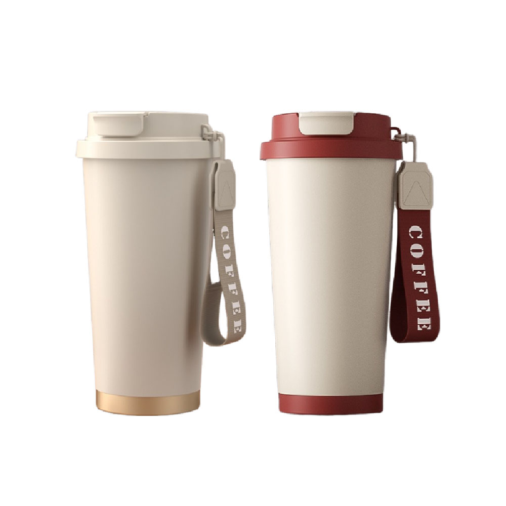 Japanese Style Dual-Drink 316 Stainless Steel Coffee Cup, , large