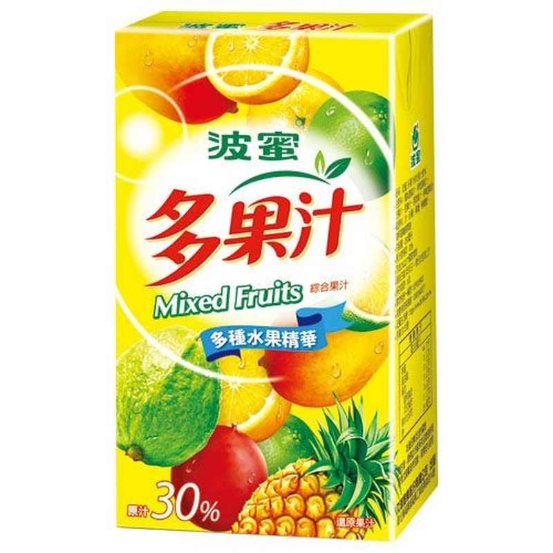 波蜜多果汁TP250ml, , large