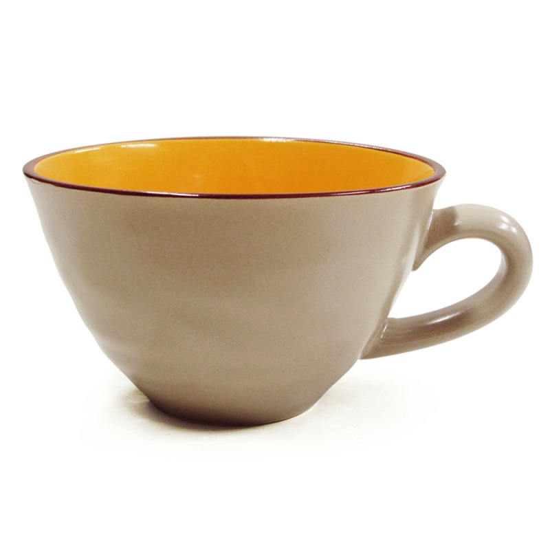 [豐名日本餐具] 咖啡杯 橙色 / C00CS9-40-2, , large