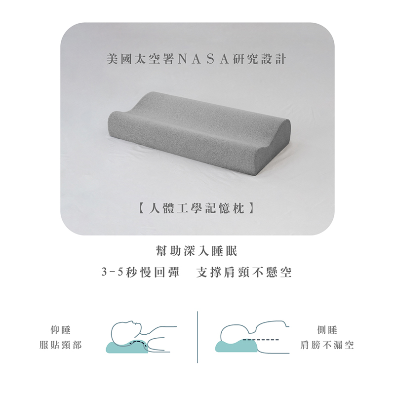 Antibacterial Memory Pillow, , large