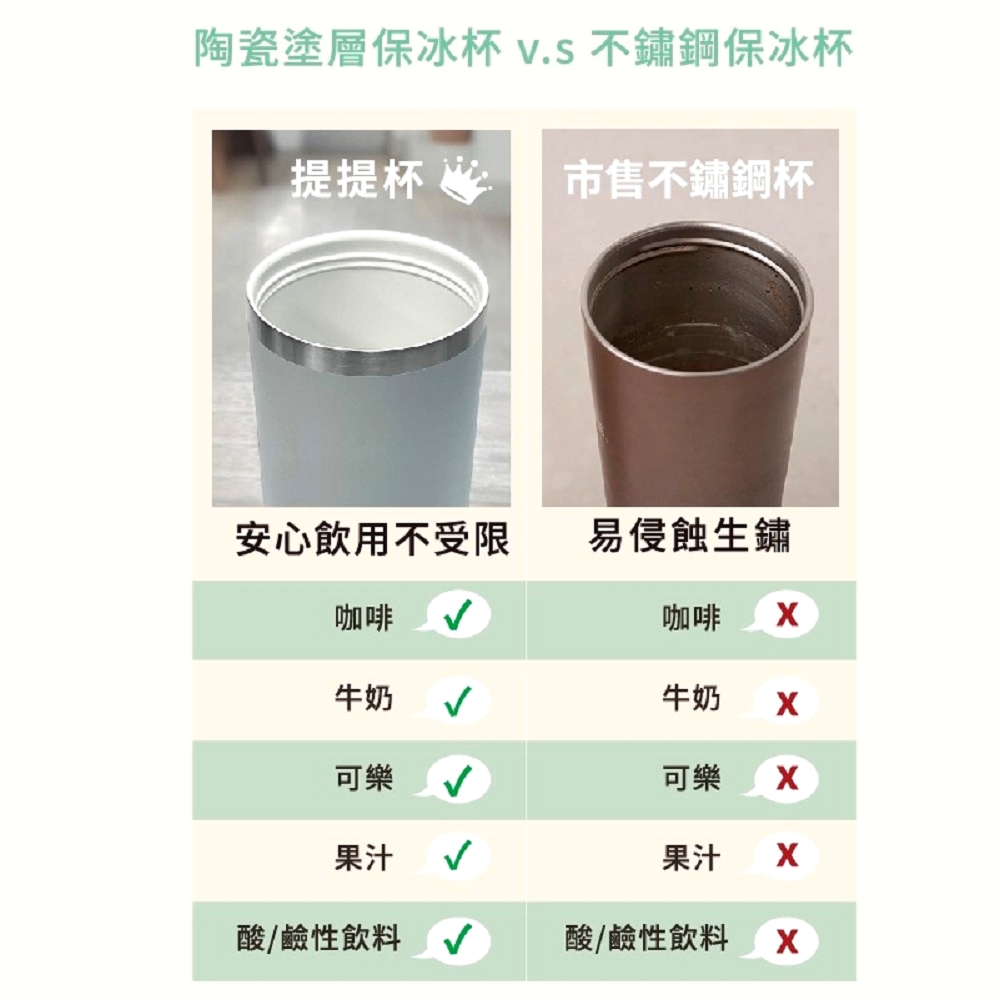[e鞋院]伴佳家陶瓷雙飲提提杯/冰壩杯  曦光粉, , large