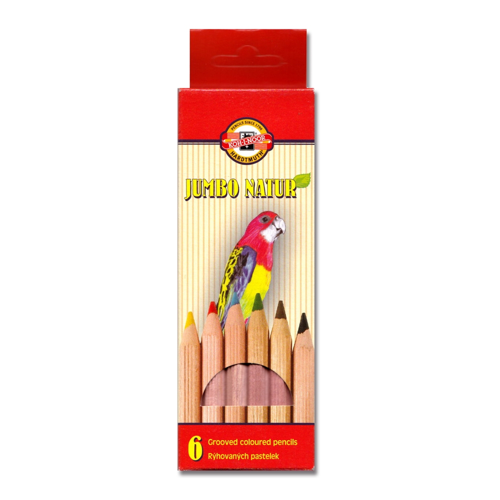 普思AP 【KOH-I-NOOR】高質感油性色鉛筆6色(K2171N), , large