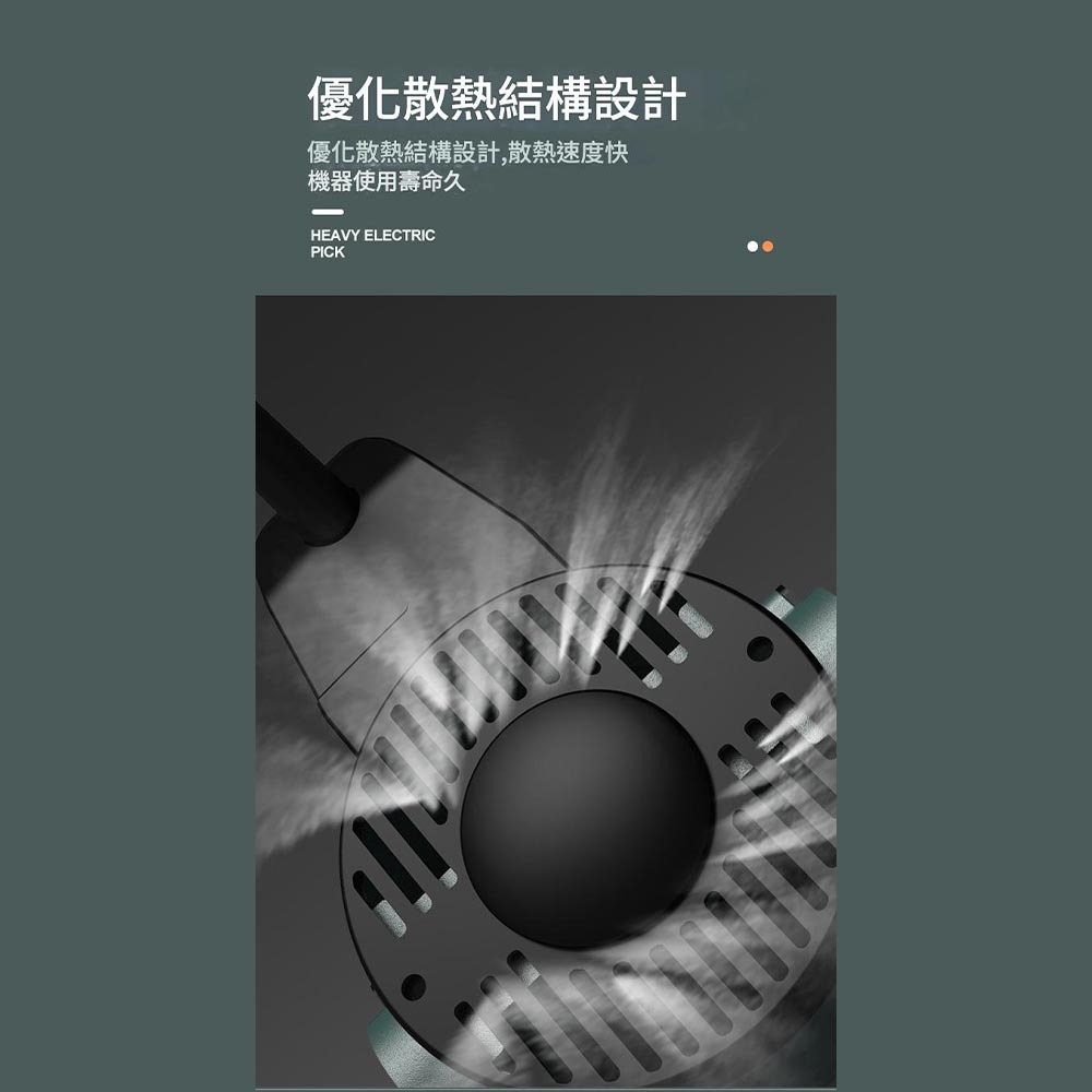 65A大功率電鎬110V(主機含配件+鑿尾*2), , large