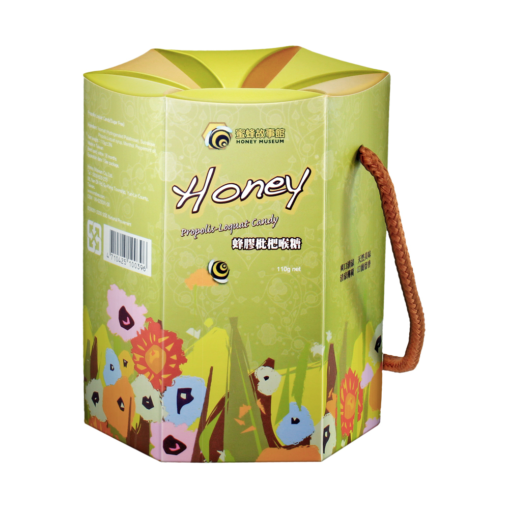 [蜜蜂故事館] 無糖蜂膠枇杷喉糖, , large