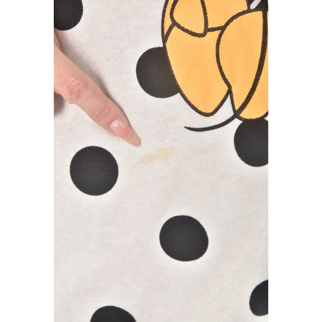 (L) 【又又私服】oska韓牌運動圓點杏色長袖上衣二手衣, , large