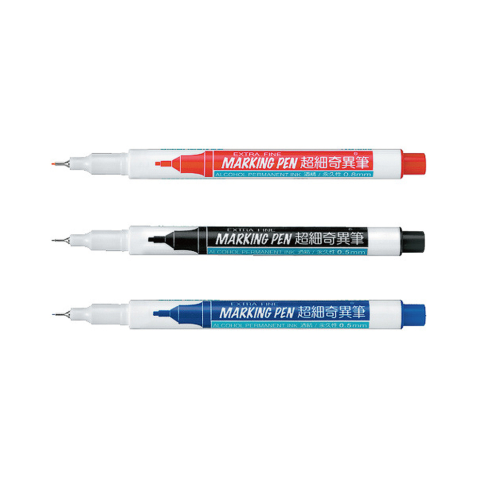【SIMBALION 雄獅文具】奇異筆 0.5mm /支 NO.800(黑/紅/藍)  -  多款可選, , large