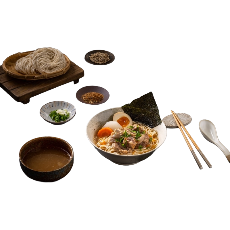 Fengyuan Sheep Farm Braised Lamb Ramen (Shelf-Stable) 515g × 8 Boxes, , large