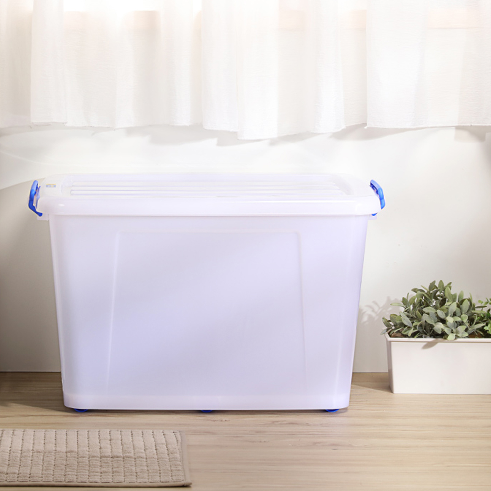 【真心良品】KEYWAY聯府  強固型滑輪整理箱110L(底輪), , large