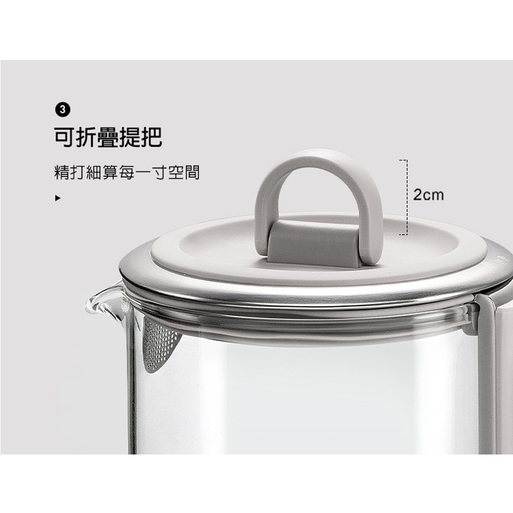 BUYDEEM Multifunction Portable Extraction Cooking Kettle Tea Pot Health Pot K32, , large