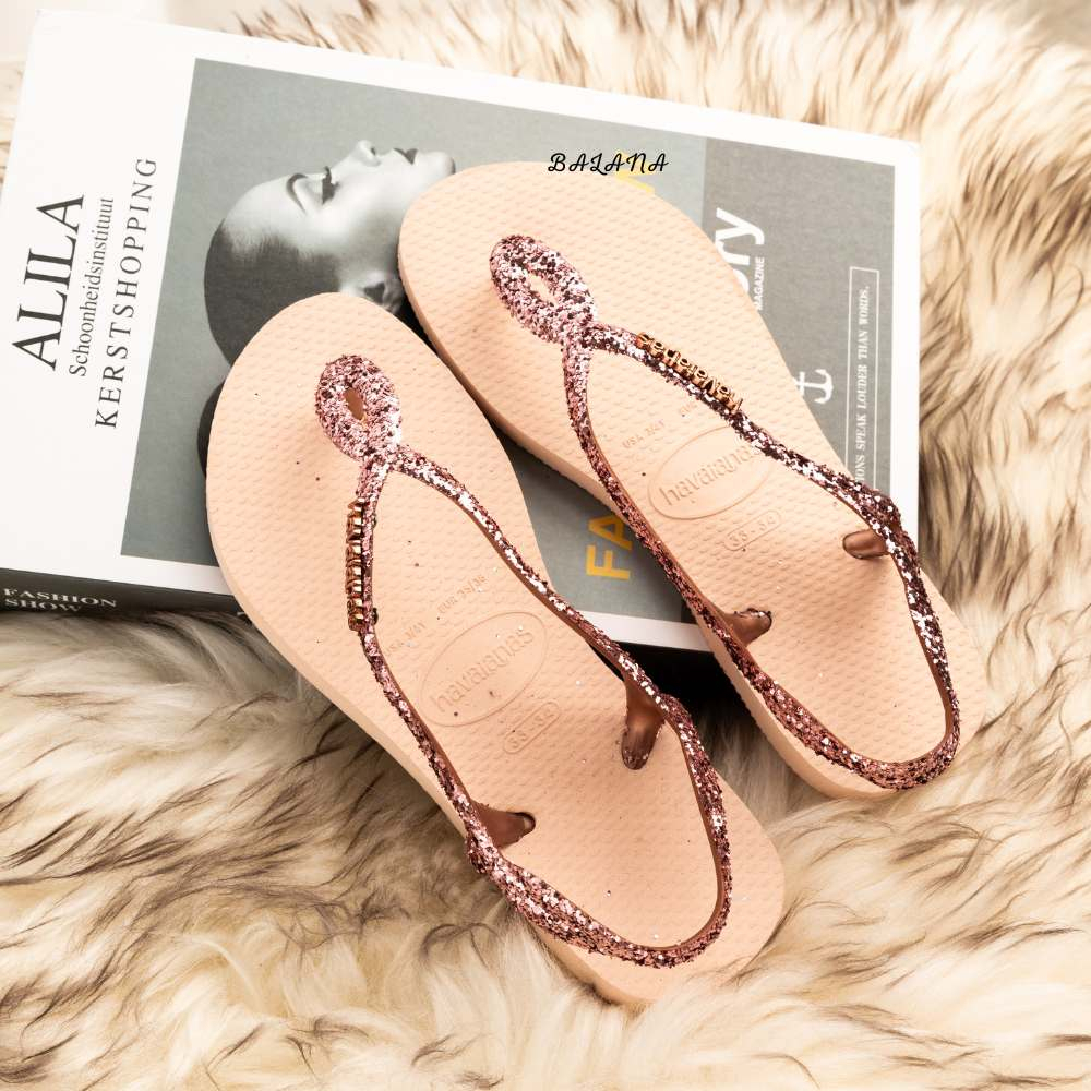 『當天出貨』[巴拉娜巴西人字拖專賣店]中壢實體店面 Havaianas哈瓦仕 夾腳拖/人字拖鞋 LUNA PREM II 女款 沙灘 海灘 海邊, , large
