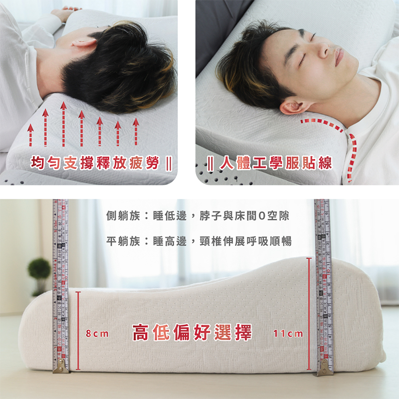 Graphene latex pillow, , large