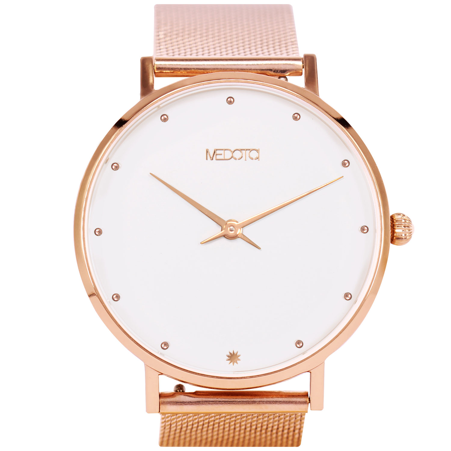 [MEDOTA] CHICA minimalist color collection ladies watch-RoseGold / CH-9405, , large