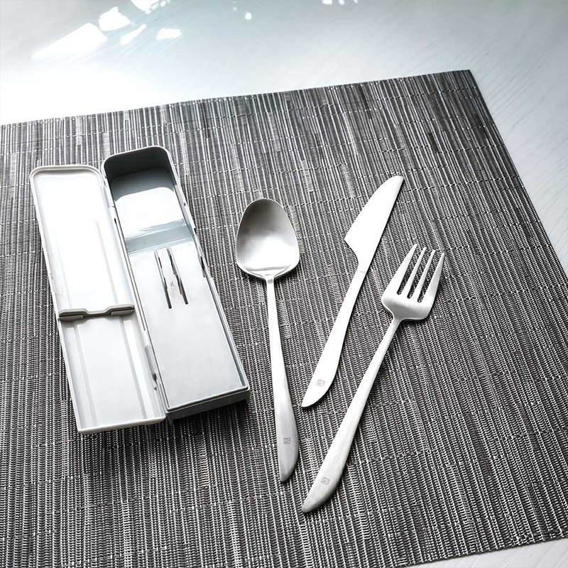 JIA Calligraphy II Togo Cutlery Set (Gray), , large