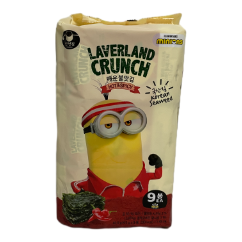 韓味不二韓國小小兵海苔(火辣口味), , large