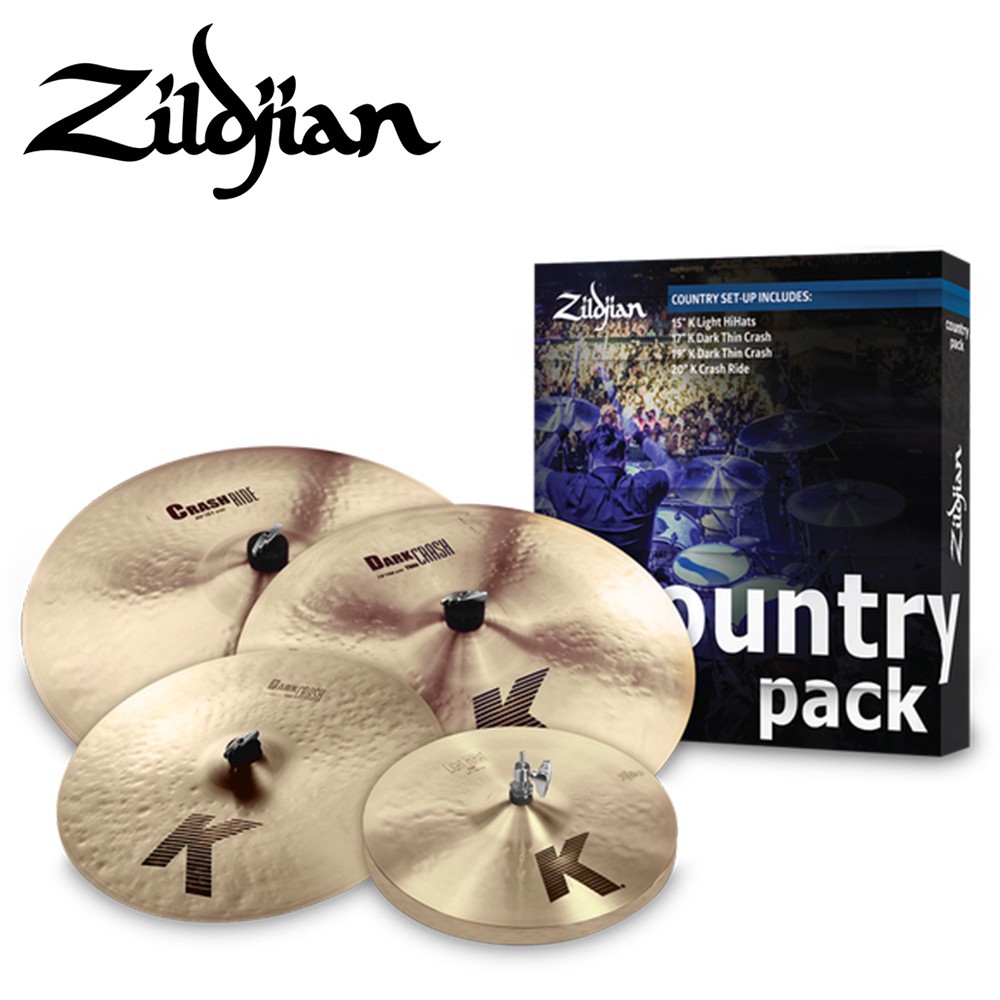 Zildjian K Country Cymbal Pack 套鈸組 K0801C【敦煌樂器】, , large