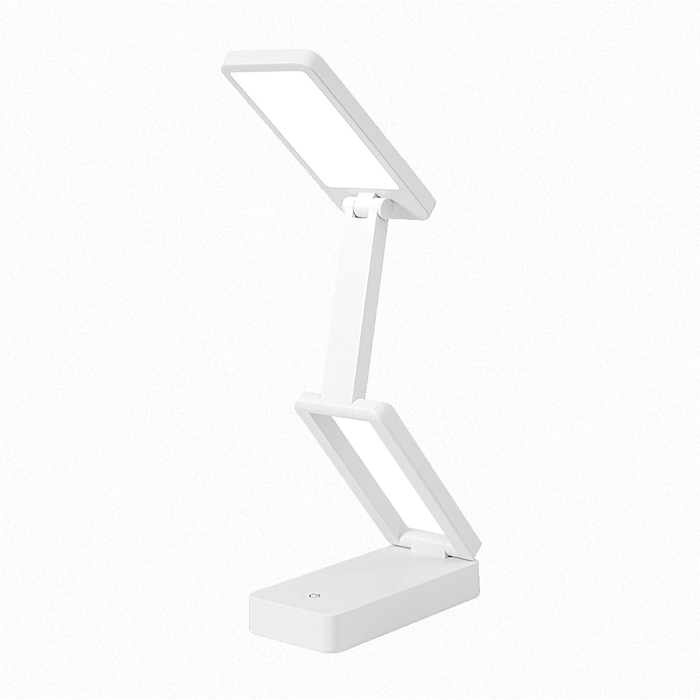 【上手家居】折疊護眼檯燈 藍色 6000mAH(桌燈/閱讀燈/小檯燈/台燈/充電檯燈/護眼燈/無線檯燈), , large